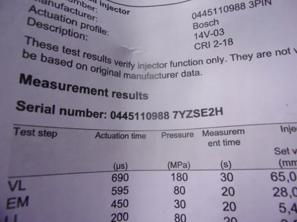 Iniettore VW AUDI SEAT SKODA 03N130277L image 2