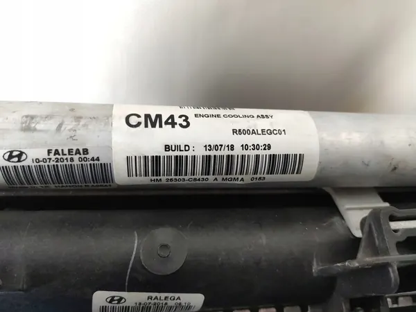 RADIADOR COMPLETO HYUNDAI I20 BAYON 1.0 T-GDI TURBO image 6