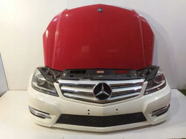 Mercedes C W204 LCI Motorhuv - A2048800957 image 5