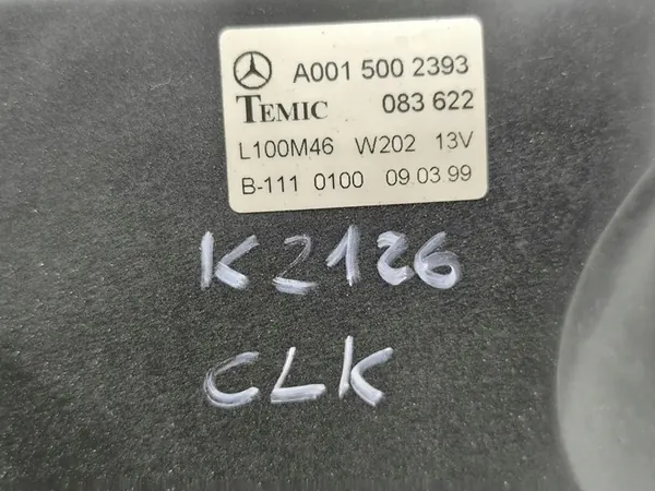 MERCEDES CLK W208 3.2 V6 Koelventilator A0015002393 image 5