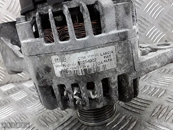 Fiat Doblo 2012 Alternaattori 1600JTD OEM 51854902 image 6