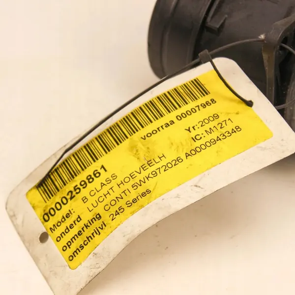 Mercedes-Benz C W204 2010 Luchtmassameter MAF A0000943348 image 5