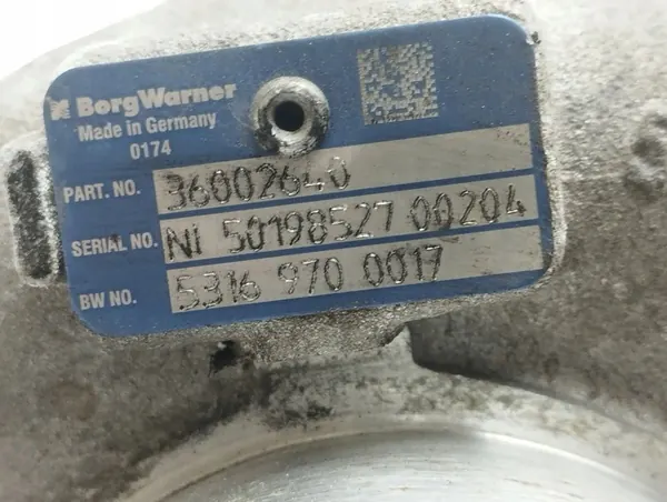 Turbocompresor Volvo XC60 2011 OEM 36002640 image 9