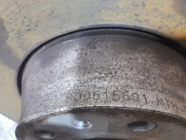 Audi TT TTS Mk2 Achter remschijf OEM 8J0615601 image 3