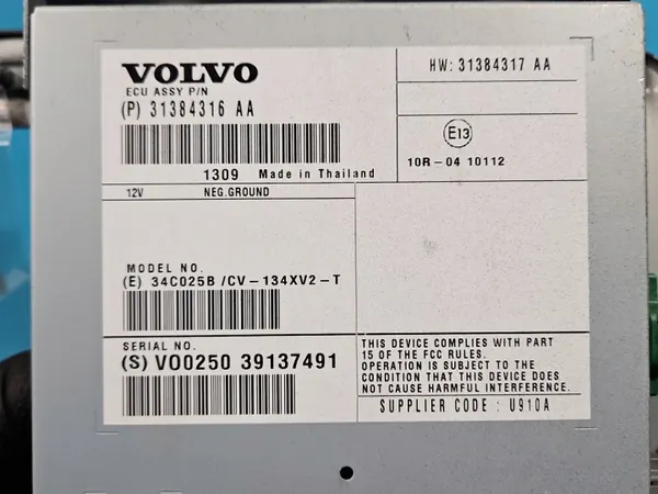 Volvo V40 II ohjauspumppu OEM 31384316AA image 3
