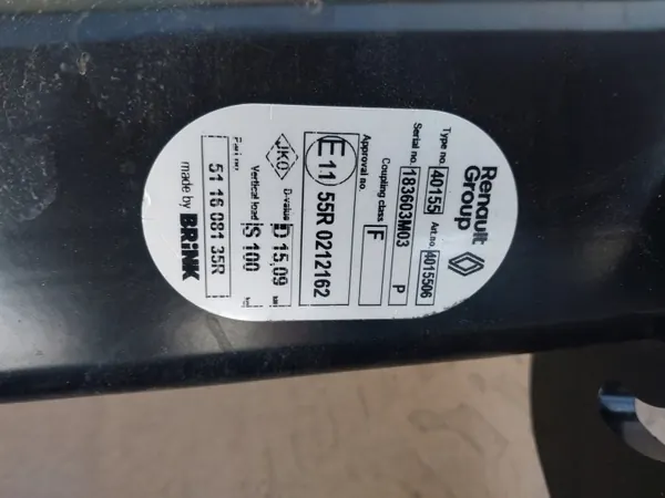 Anhängerkupplung OEM 511600335R für Renault Master 3/4 image 3
