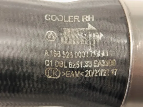 Tubo intercooler MERCEDES-BENZ GLE (W166) A1665280082 image 6