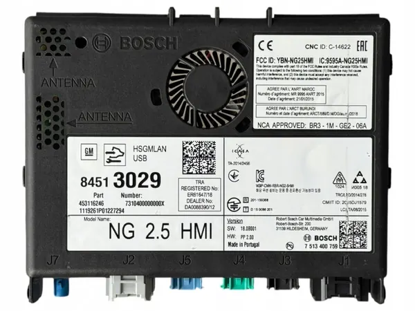 Radio-Navi-Moduuli OEM 84513029 Opel Astra K 2019 image 2