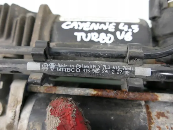 Compressore Sospensione Porsche Cayenne 9P 7L image 8