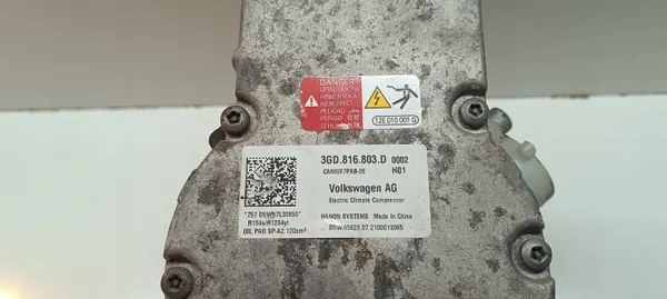 Compresor AC OEM 3GD816803D para VW Passat B8 GTE image 8