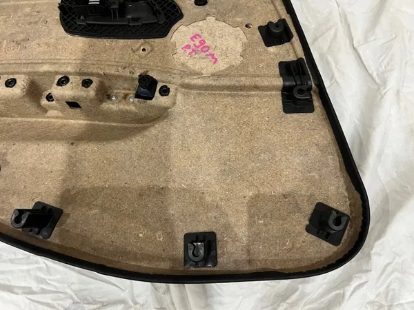 BMW E90 SEDAN Revestimento Porta Direita Traseira Tecido Preto OEM image 10
