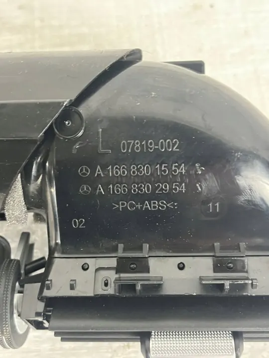 Mercedes GLS 167 interieur luchtkanaal OEM A1668301554 A1678311101 image 7