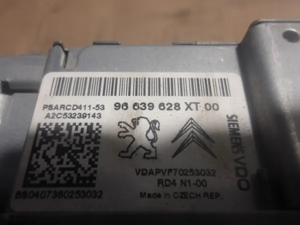 Peugeot Radio OEM 96639628XT voor Expert 2.0HDI 2007 image 6