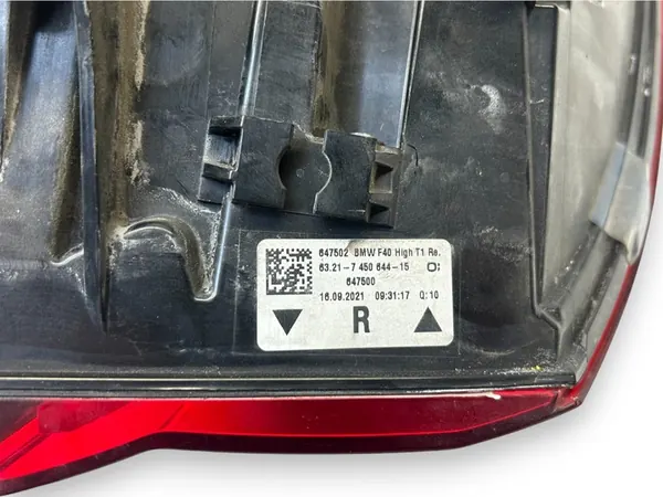 BMW Serie 1 F40 Luz Trasera Derecha 63217450644 image 10