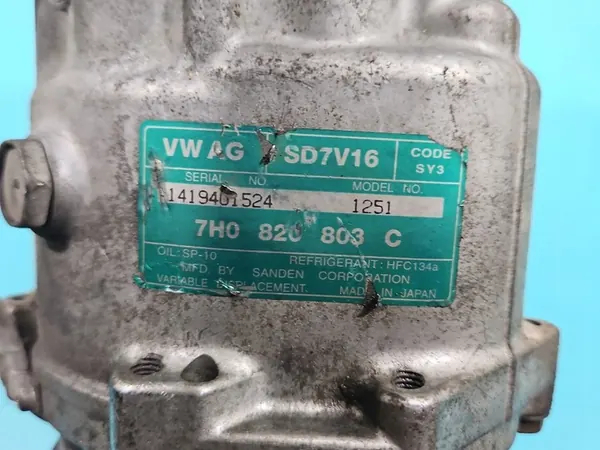 Compressore Aria Condizionata Seat Alhambra I 7H0820803C image 8