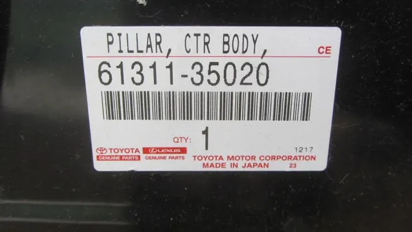 Pilar central direito OEM 61311-35020 Toyota 4Runner image 6