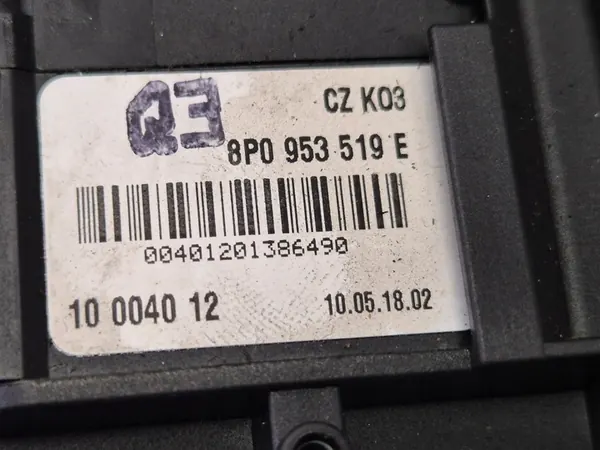 Audi A3 8P Cruise Control Module 8P0953549K image 5
