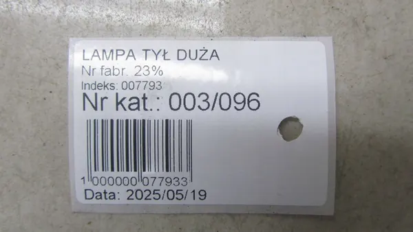 RECHTER ACHTERLICHT MERCEDES C-KLASA W205 A2059061457 image 9