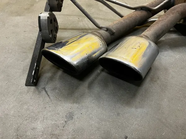 OEM WYDECH RURA WYDECHOWA TŁUMIK KATALIZATOR PRAWY image 3
