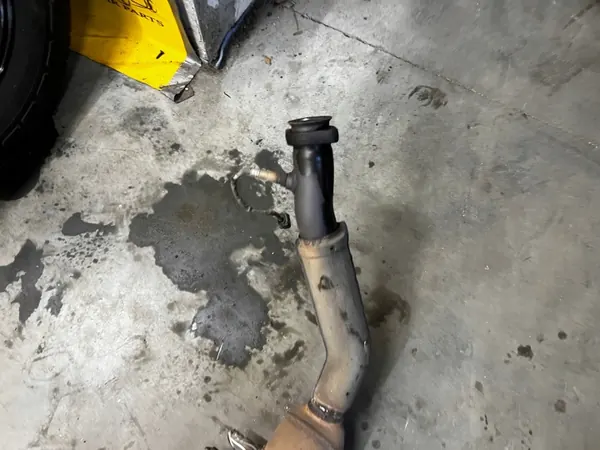 OEM WYDECH RURA WYDECHOWA TŁUMIK KATALIZATOR PRAWY image 6