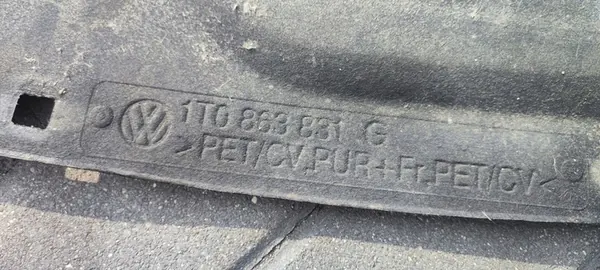 WAGENDECKELISOLIERUNG VOLKSWAGEN CADDY III 2011-2015 1T0863831G image 3