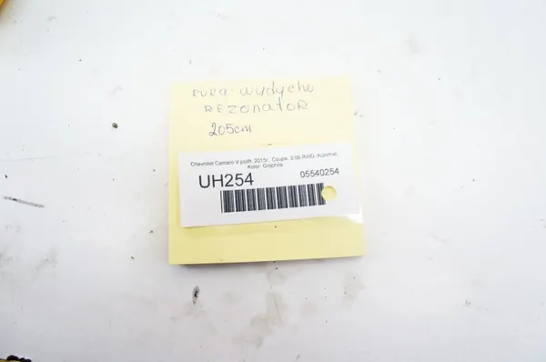 OEM UH254 Avgasrör för Chevrolet Camaro V 3.6i image 3
