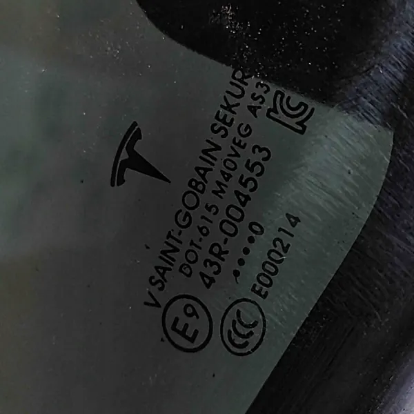 Vitre Arrière Droite Tesla Model X OEM 103490780F image 6