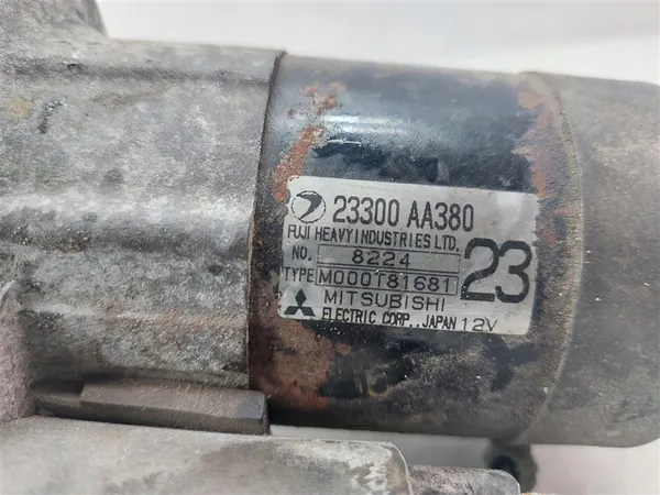 Motor de arranque Subaru Forester 1997-2002 2.0 Gasolina OEM 23300-AA380 image 4