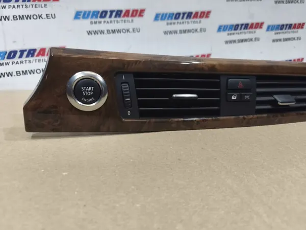 BMW 6985544 6985542 Hout Console Sierlijsten Set image 5