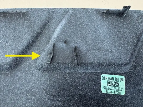 OEM stänkskydd höger bak för Hyundai Tucson 4 IV N Line image 10