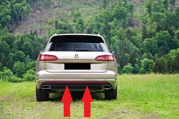 Riflettore Paraurti Posteriore VW Touareg III 760945103 image 3