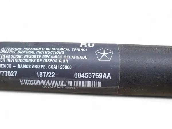 Actionneur de hayon droit OEM 68455759AA Chrysler Pacifica image 4