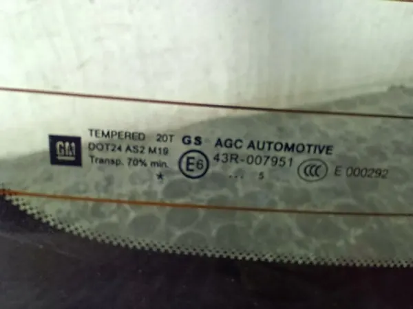 Vitre Arrière d'Occasion OEM 43R-007951 pour Opel Astra J image 5