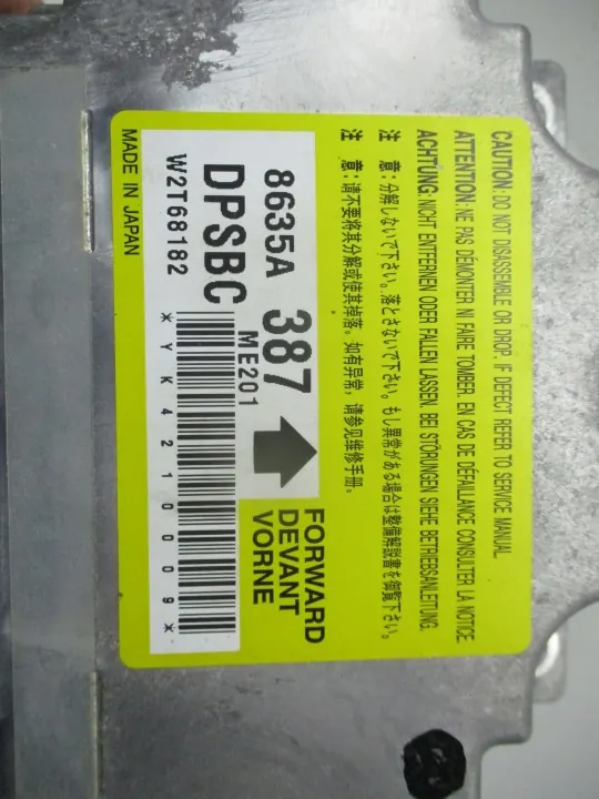 Módulo airbag OEM 8635A387 para i-MiEV/C-Zero/ION image 4
