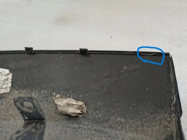 Extension de pare-chocs droit VW Amarok OEM 2H0 DIKS image 4