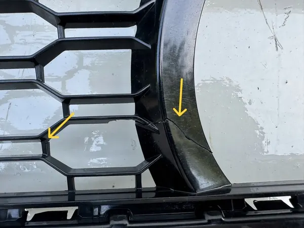 Griglia centrale paraurti anteriore BMW X5 G05 2018-2023 OEM image 4