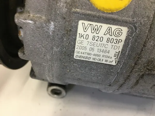 A/C Kompressori VOLKSWAGEN GOLF V 1K0820803P image 6