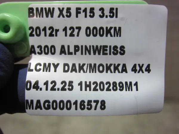 Eje de dirección BMW X5 F15 OEM 32306864137 Usado image 9