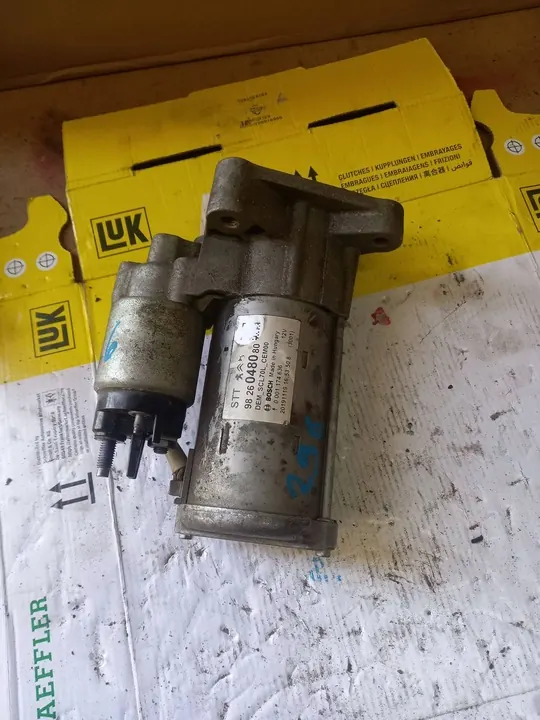 Motor de arranque Peugeot Boxer 2020 OE 9826048080 image 2