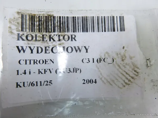 Pakoputken keräin OEM 9636962310 Citroen C2 1.4 image 6