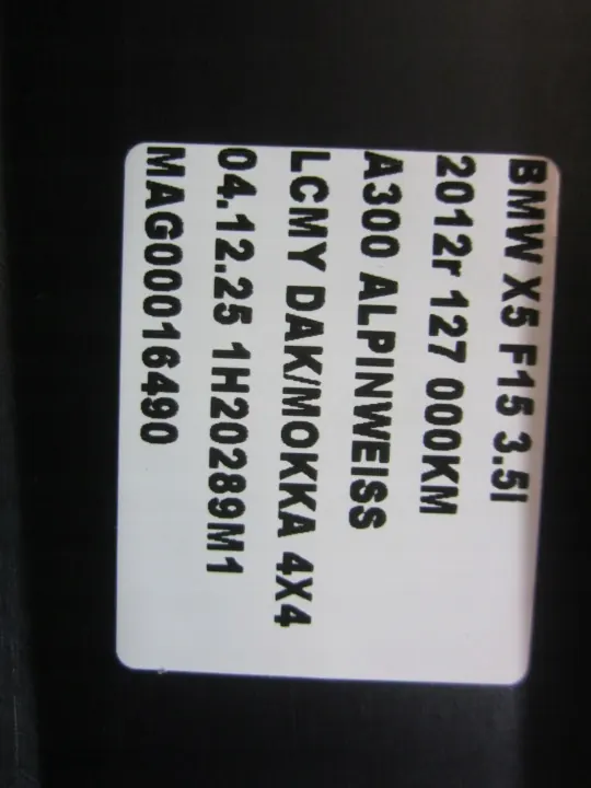 BMW X5 Kabinfilterlock OEM 64319245587 image 7