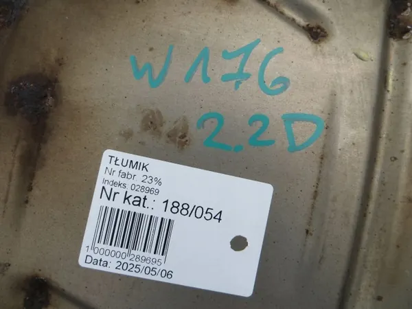 Válvula de escape OEM 188/054 para Mercedes W176 image 9