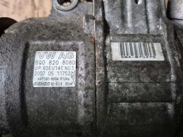 Compresseur A/C Skoda d'occasion OEM 6Q0820808D image 5