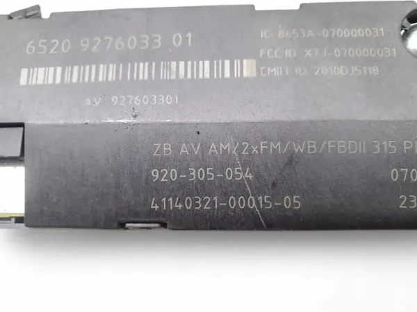 Antenneversterker OEM 9276033 voor BMW 5 Gran Turismo image 3