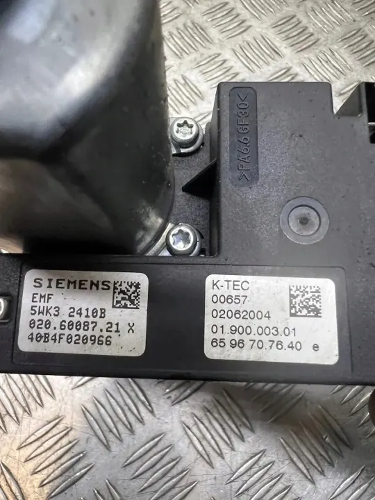 BMW Handremmotor OEM 5WK32410B Gebruikt image 5