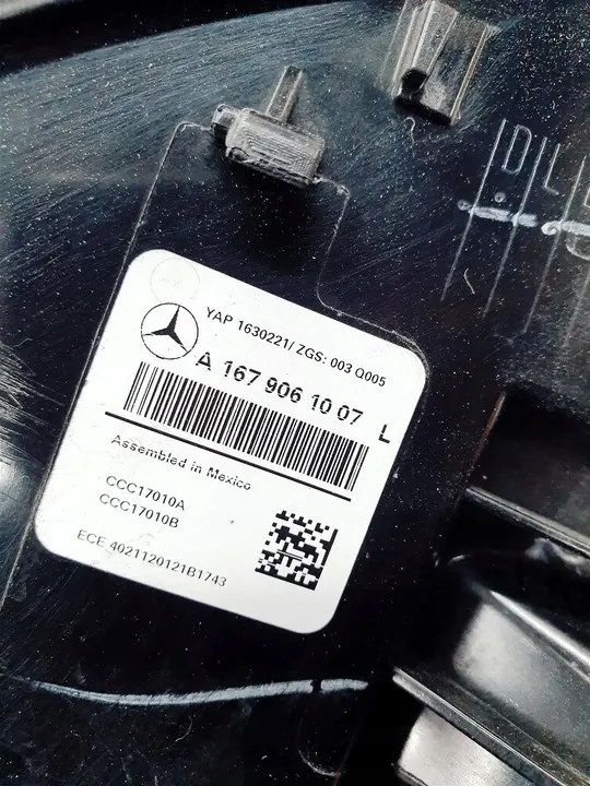 Lámpara trasera LED izquierda Mercedes GLE II W167 image 7