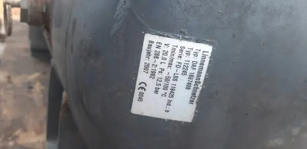 Luchttank OEM 1687408 - Gebruikt DAF OE onderdeel image 3