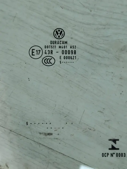 OEM E1743R-00098 Front rechts Türscheibe Volkswagen image 3