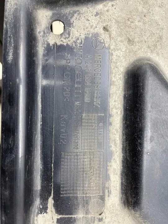 MERCEDES B-KLASA W246 Underbody Shield Right Rear A2466840400 image 2
