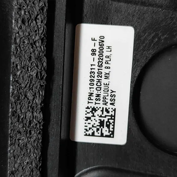 Vasen Sivukamera Tesla Model X 2020 108390100B image 4